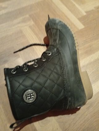Botines Tommy Hilfiger 36 negros