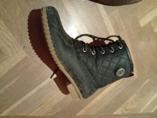 Botines Tommy Hilfiger 36 negros