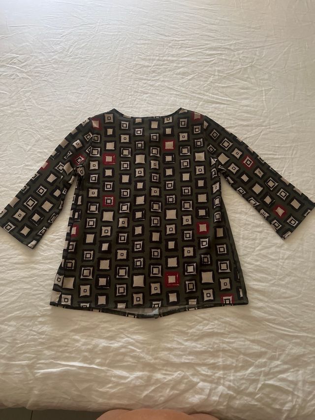 Blusa vintage a quadri