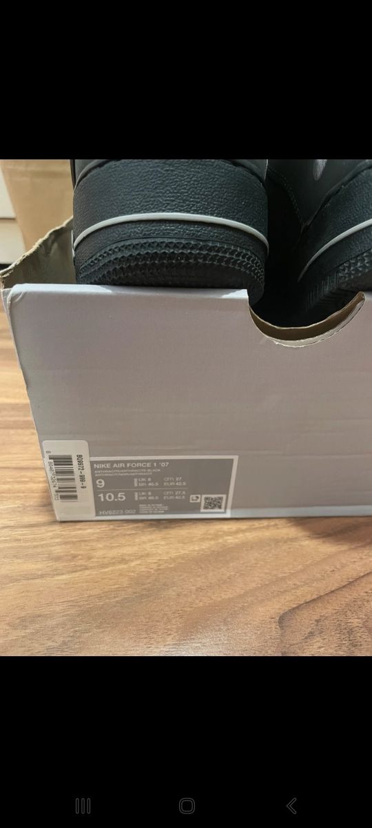 Nike Air Force 1 - Negras