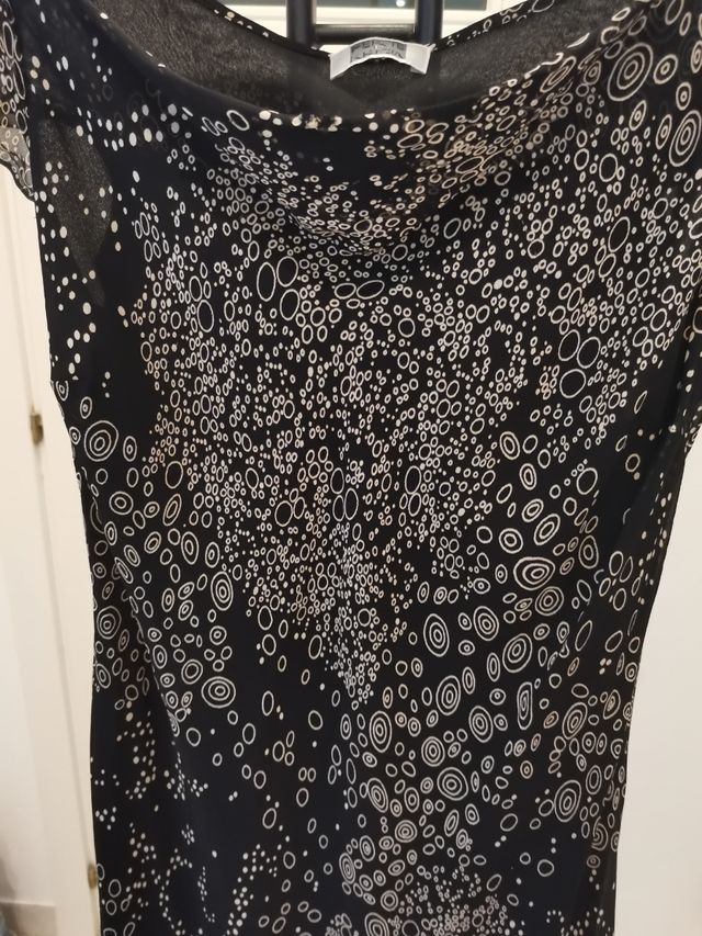 Vestito Krizia lungo nero tg L