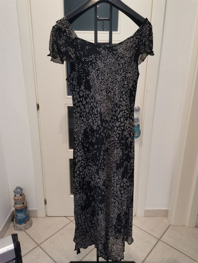 Vestito Krizia lungo nero tg L