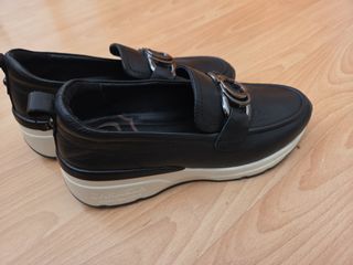 Mocasines Carmela negros mujer