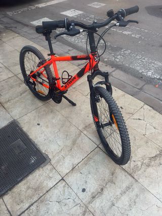 Bicicleta BTWIN 24" naranja 