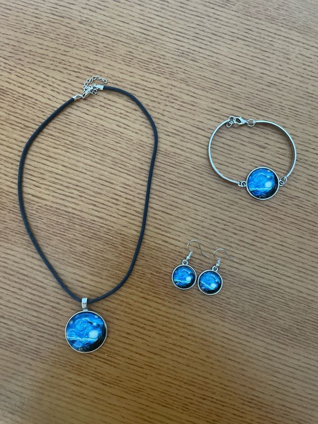 Conjunto Joyas Noche Estrellada