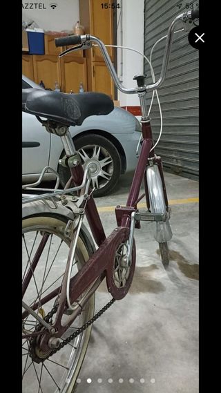 Bicicleta plegable BH vintage