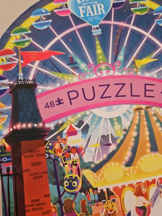 Puzzle 48 piezas Parque Atracciones