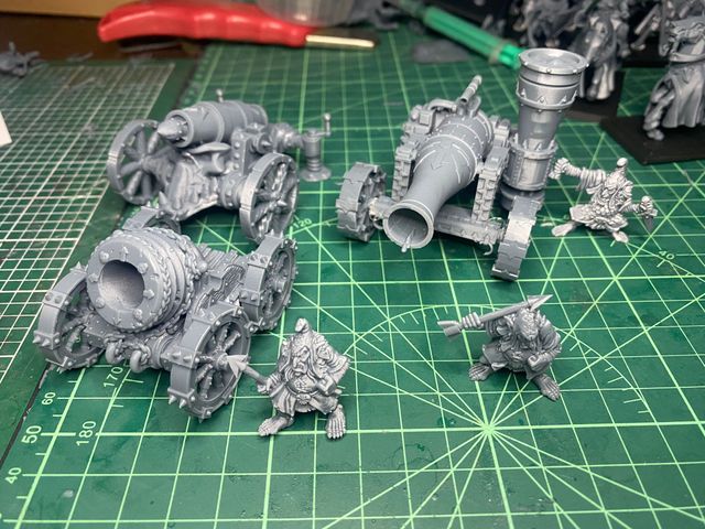 Enanos del Caos - Pack Artilleros