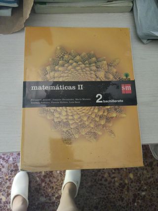 Libro matemáticas II 2⁰ Bachillerato 