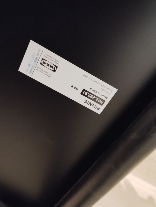 Zapatero Ikea Pinnig - Negro