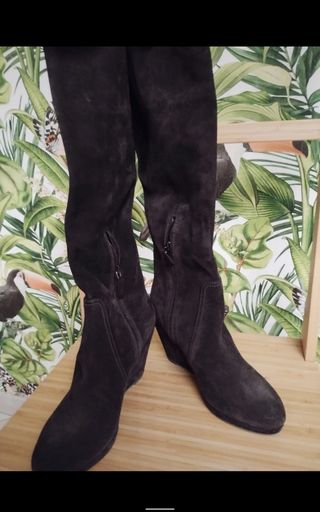 Stivali Prada Marroni - Scamosciati