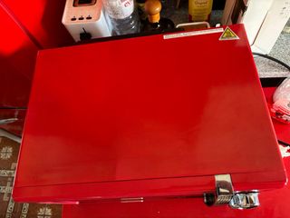 Microondas retro rojo Schneider