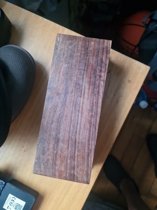 Caja madera tallada - Artesanal