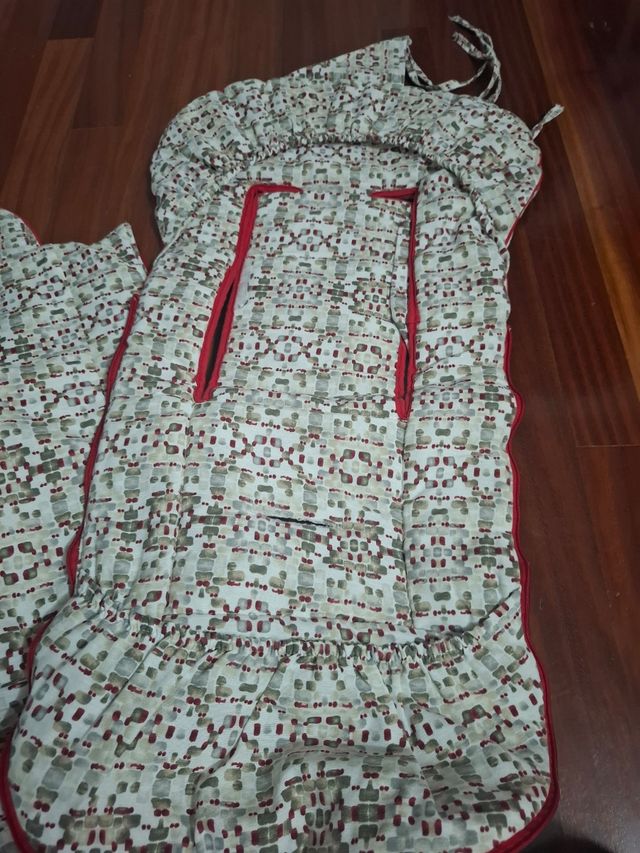 Saco silla paseo bebé - Rojo