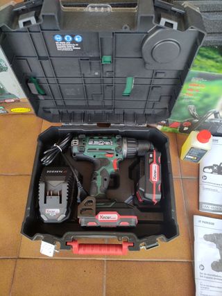 Taladro + Motosierra Parkside 20V