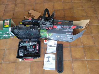Taladro + Motosierra Parkside 20V