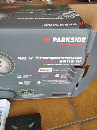 Taladro + Motosierra Parkside 20V