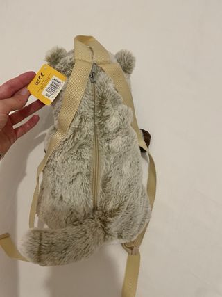 Mochila castor peluche