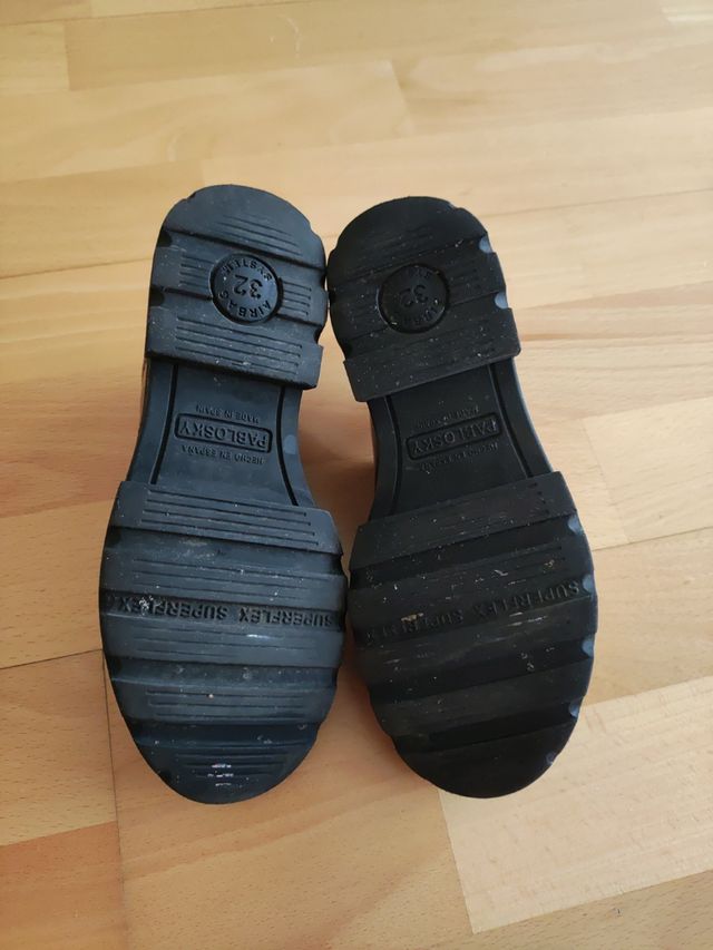 Zapatos Pablosky charol granate nº32