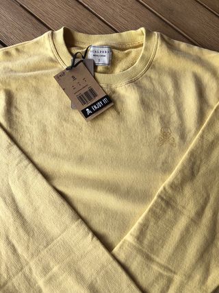 Sudadera Scalpers amarilla talla S
