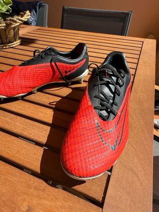 Zapatillas Nike Fútbol Tacos Rojas Panthom