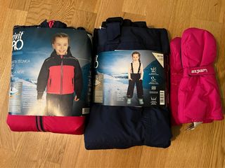Traje Nieve Niña + Guantes
