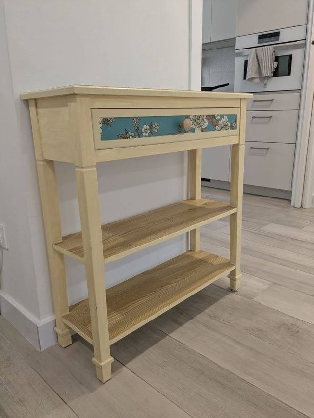 Mesa consola vintage - madera