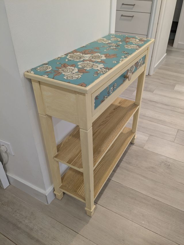 Mesa consola vintage - madera