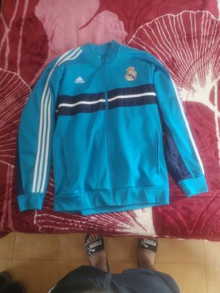 Chaqueta Adidas Real Madrid turquesa