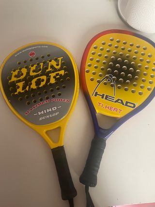 Palas pádel Dunlop - 2 uds