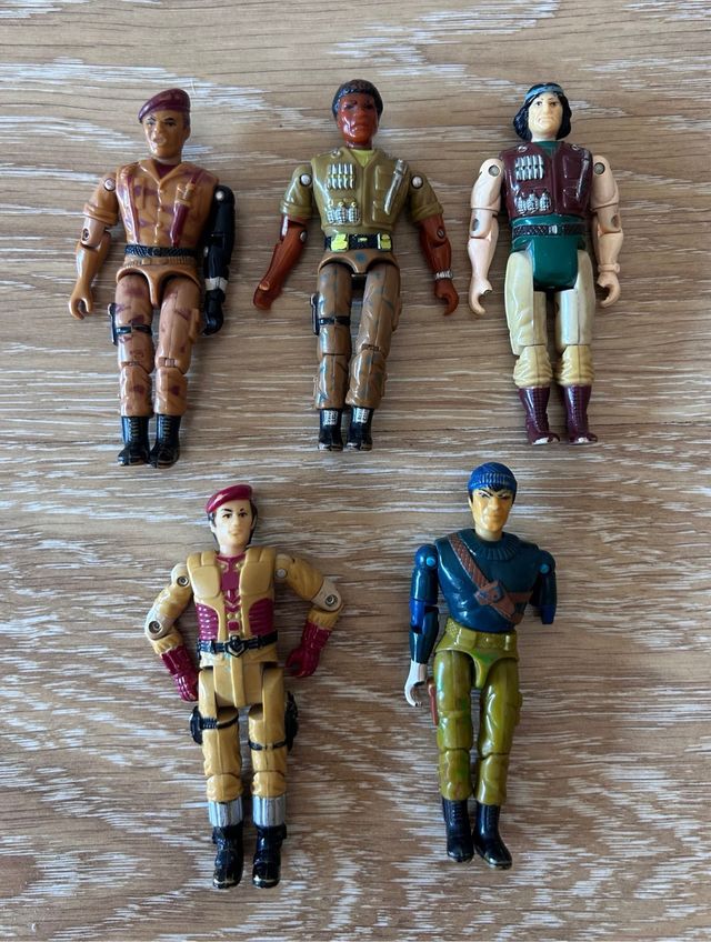 lote Lanard Corps vintage 80s - Gijoe