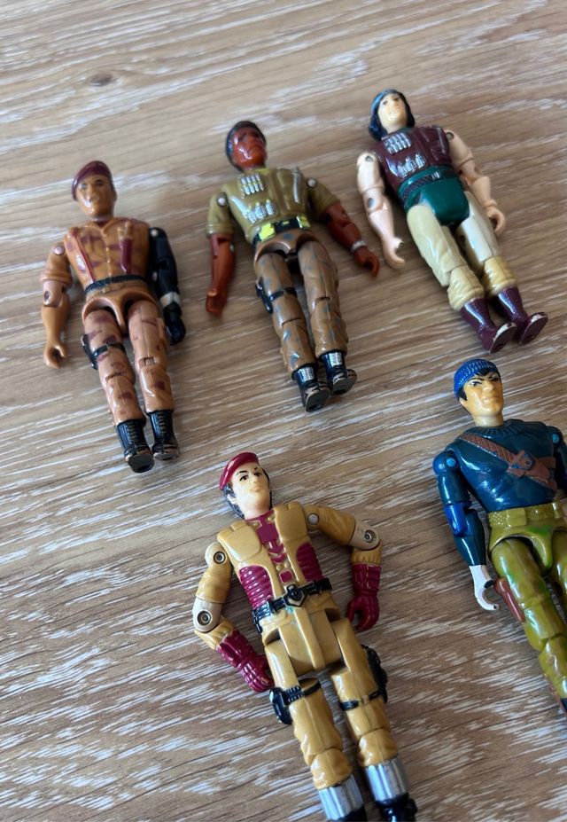 lote Lanard Corps vintage 80s - Gijoe