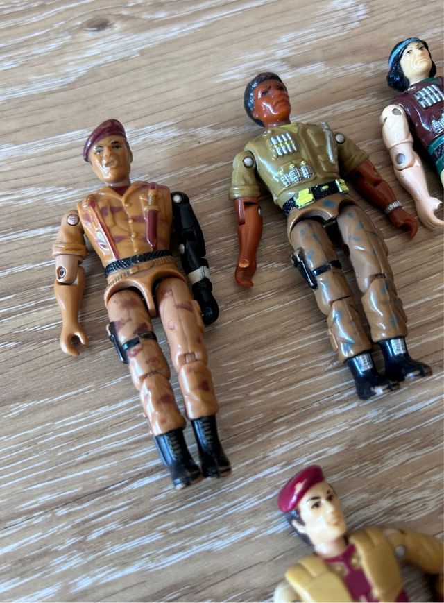 lote Lanard Corps vintage 80s - Gijoe