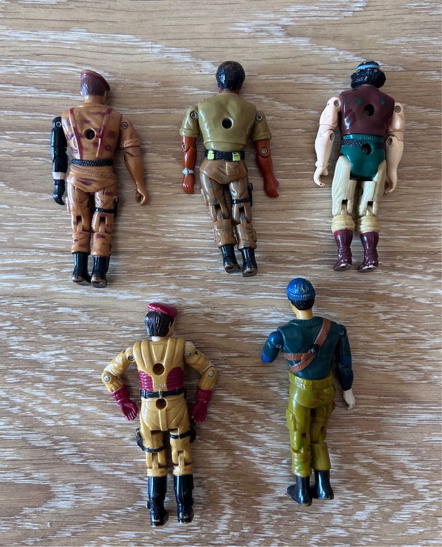 lote Lanard Corps vintage 80s - Gijoe