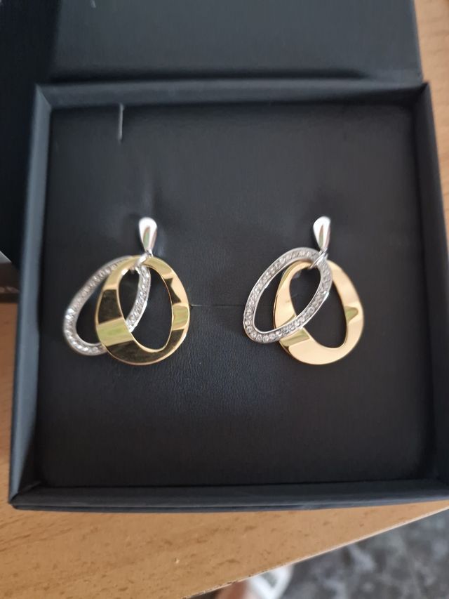 Pendientes Lotus Style dorados y plateados