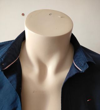 Camisa Hilfiger Denim Slim Fit - Azul Marino  S
