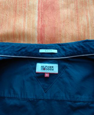 Camisa Hilfiger Denim Slim Fit - Azul Marino  S