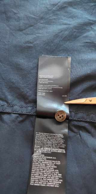 Camisa Hilfiger Denim Slim Fit - Azul Marino  S