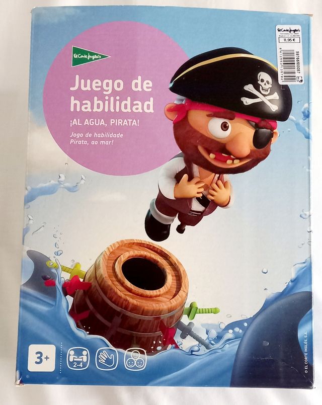 Juego habilidad Al agua pirata!