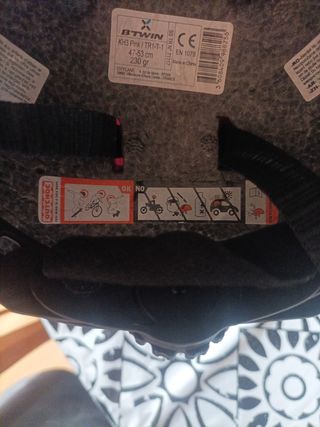 Casco bici niña rosa