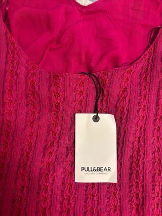 Vestido Pull & Bear rosa