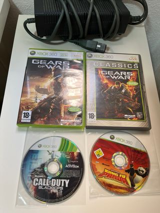Xbox 360 + 4 juegos