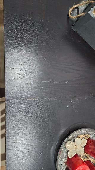Mesa Comedor Negra + 4 Sillas