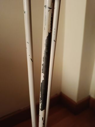 Escritorio vintage madera-metal. SOLO ESCRITORIO.