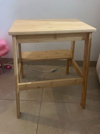 Taburete escalera Ikea - Madera