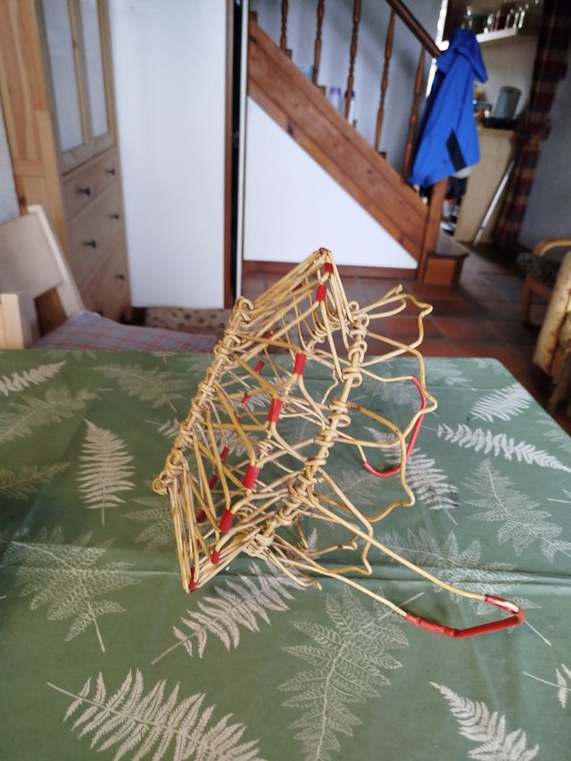 Cesta vintage para huevos