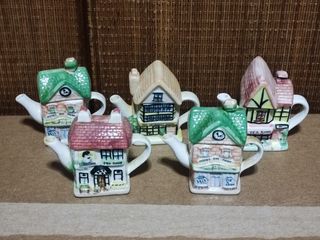 Tante Mini Teiere Casette Vintage