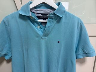Polo Tommy Hilfiger M turquesa