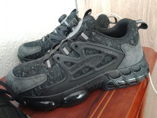Zapatillas seguridad negras-grises