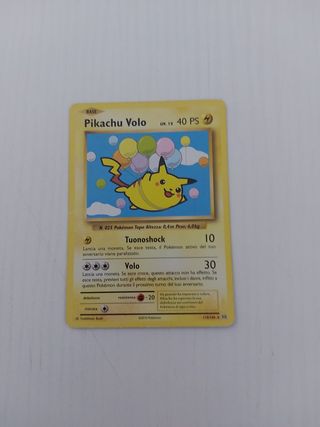 Pikachu Volo - Carta Pokémon 110/108